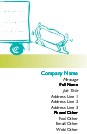 Falling Furniture Full Colour Business Cards