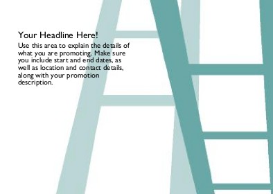 Abstract Ladder Full Colour Standard Sized Postcards