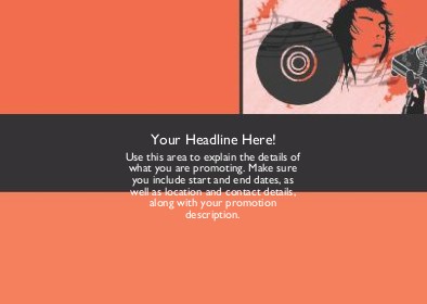 Spinnin Vinyl Full Colour Standard Sized Postcards