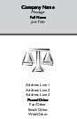Courtroom Status Recycled Business Cards