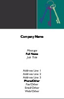 Secret Access Full Colour Business Cards