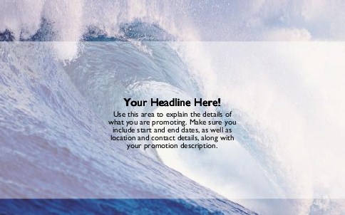 Surfers Dream Full Colour Oversized Postcards