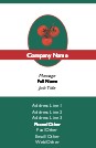 Tomatoes in Oval Full Colour Business Cards