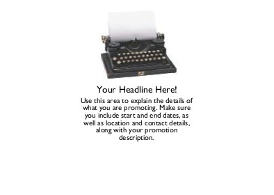 Antique Manual Typewriter Full Colour Standard Sized Postcards
