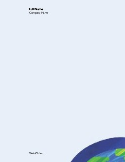 Globe Illustration Compact Note Pads