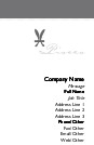 Pisces - Symbol Recycled Business Cards