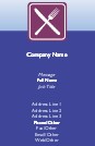 Set the Table Full Colour Business Cards