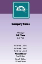 Perfect Circle Full Colour Business Cards