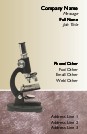 Scientific Research Full Colour Magnetic Business Cards