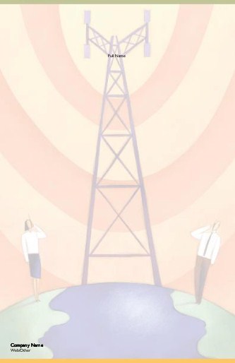Communications Tower Large Note Pads