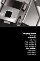 Articulated Lorry Full Colour Business Cards
