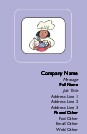 Baking Ingredients Full Colour Business Cards