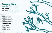 Sketchy Winter Recycled Business Cards