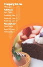Dessert Lovers Dream Full Colour Business Cards