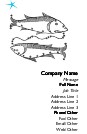 Pisces Recycled Business Cards