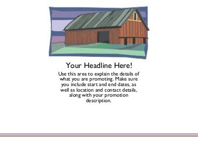 On the Farm Full Colour Standard Sized Postcards