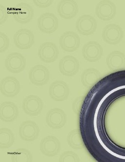 Rubber Tyre Compact Note Pads