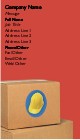 Construction Carton Recycled Business Cards
