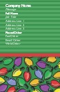 Christmas Lights Full Colour Business Cards