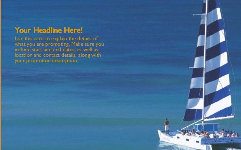 Sails Up Full Colour Oversized Postcards