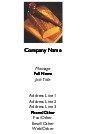Legal Proceedings Recycled Business Cards