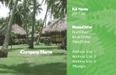 Fiji Huts Full Colour Business Cards