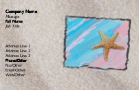 Starfish in the Sand