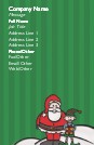Santa and Elf Full Colour Business Cards