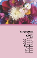 Bright Bouquet Full Colour Magnetic Business Cards