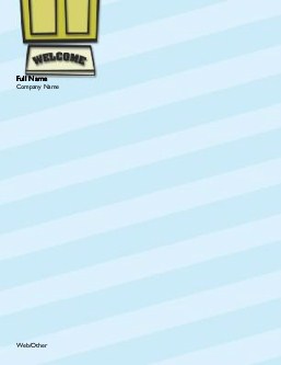 Welcome Mat Compact Note Pads