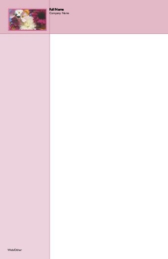Bright Bouquet Large Note Pads