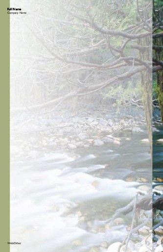 Rushing Stream Large Note Pads