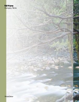 Rushing Stream Compact Note Pads
