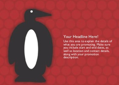 Polar Penguin Full Colour Standard Sized Postcards