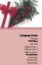 Box of Roses Full Colour Magnetic Business Cards