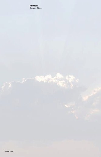 Sky Rays Large Note Pads