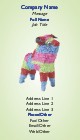Fiesta Bound Recycled Business Cards