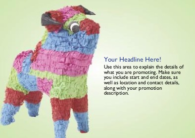 Fiesta Bound Full Colour Standard Sized Postcards