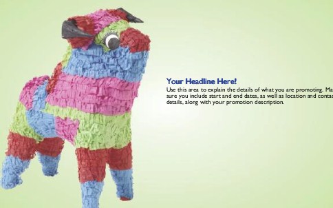 Fiesta Bound Full Colour Oversized Postcards