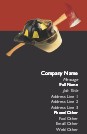 Flame Fighter Recycled Business Cards