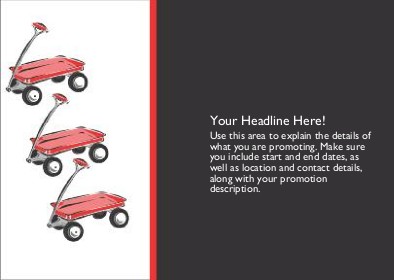 Playful Ride Full Colour Standard Sized Postcards