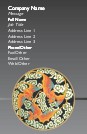 Flying Asian Bats Full Colour Business Cards