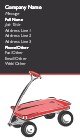 Playful Ride Full Colour Business Cards