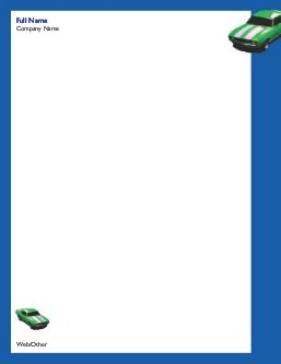 Green and White Camaro Compact Note Pads