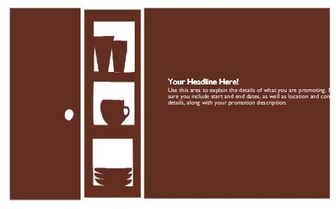 Kitchen Cabinets Full Colour Oversized Postcards