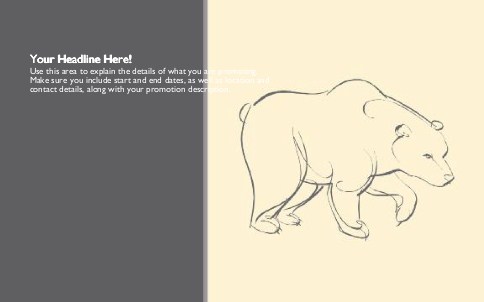 Pen and Ink Polar Full Colour Oversized Postcards