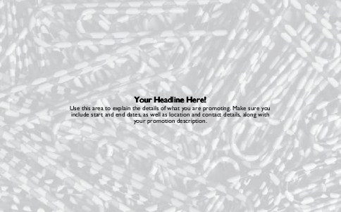 Paperclip and Note Full Colour Oversized Postcards