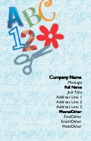 Scrapbook ABC and 123