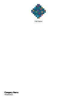 Multicolour Matrix Compact Note Pads