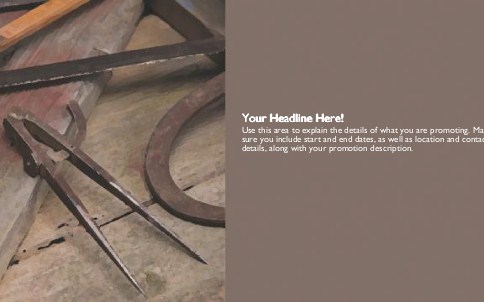 Drafting Tools Full Colour Oversized Postcards